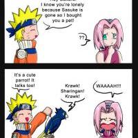 Naruto Trying to Make Sakura Happy